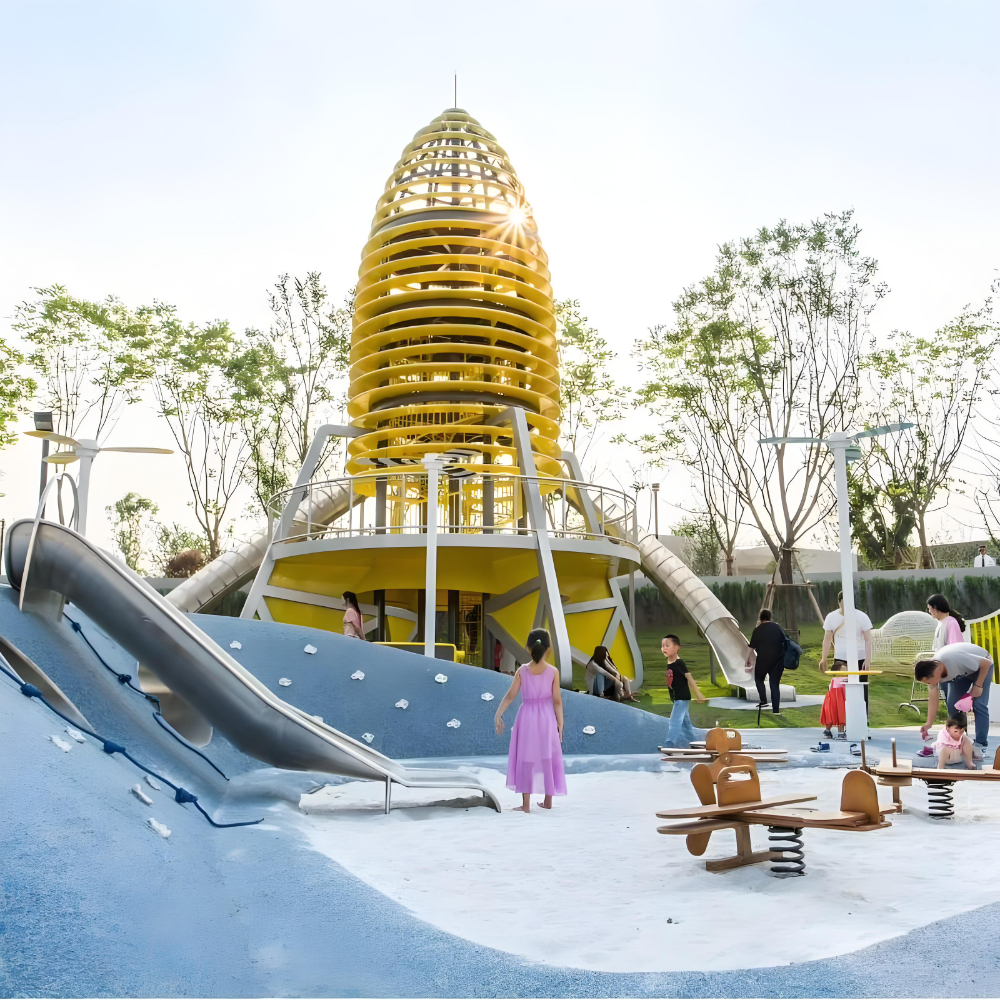 室外儿童游乐设施怎么选？3 秒教你避坑！